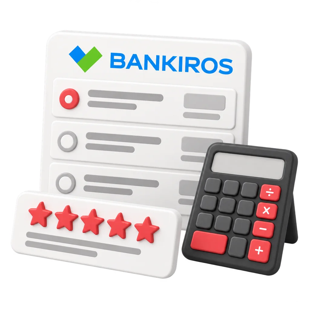 BANKIROS: финансовая панель и калькулятор