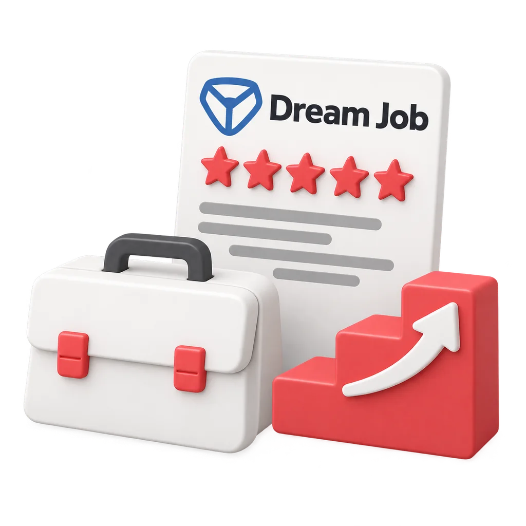 Dream Job: портфель и карьерная лестница