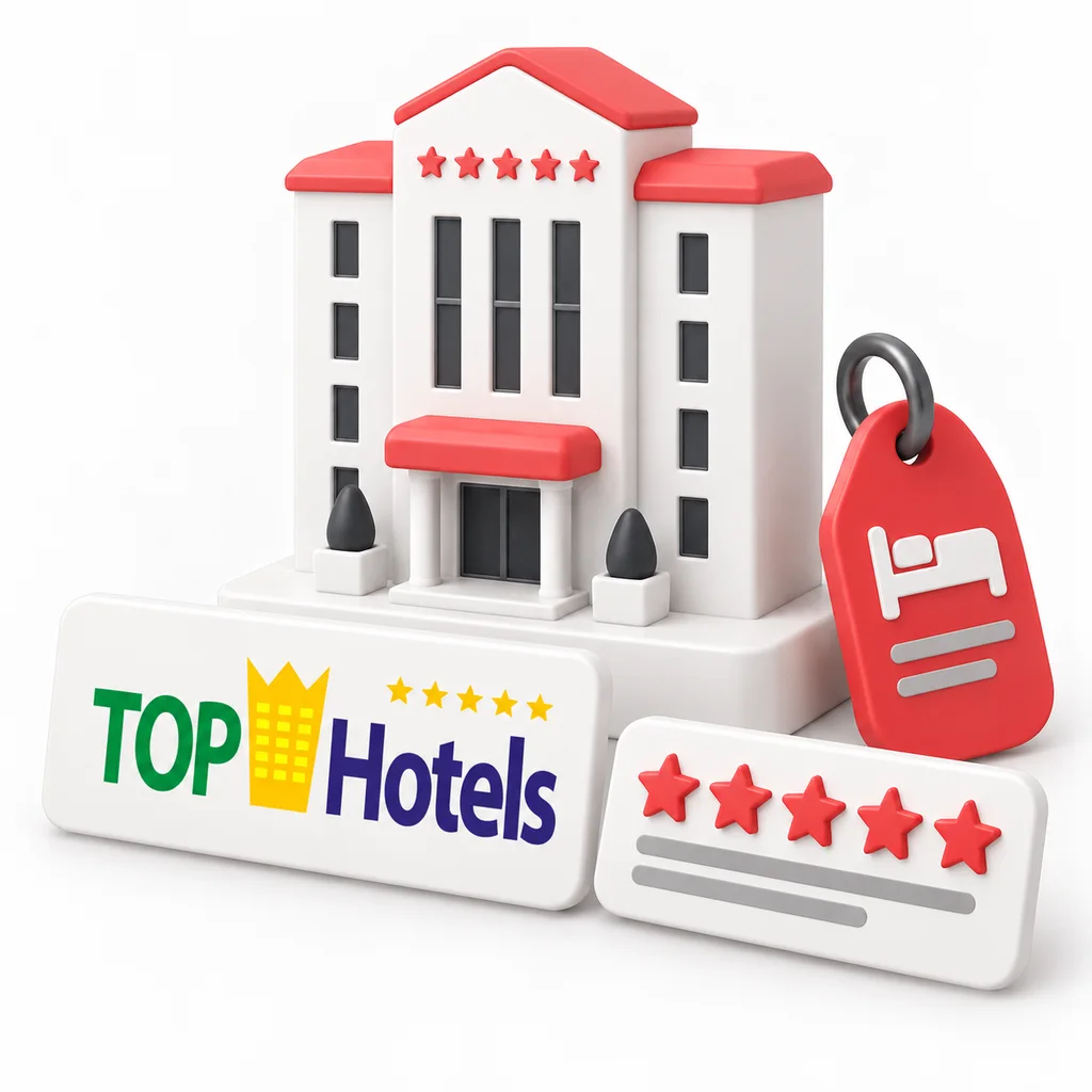 TopHotels: модель гостиницы и ключ от номера